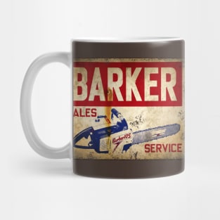 Barker Chainsaws Mug